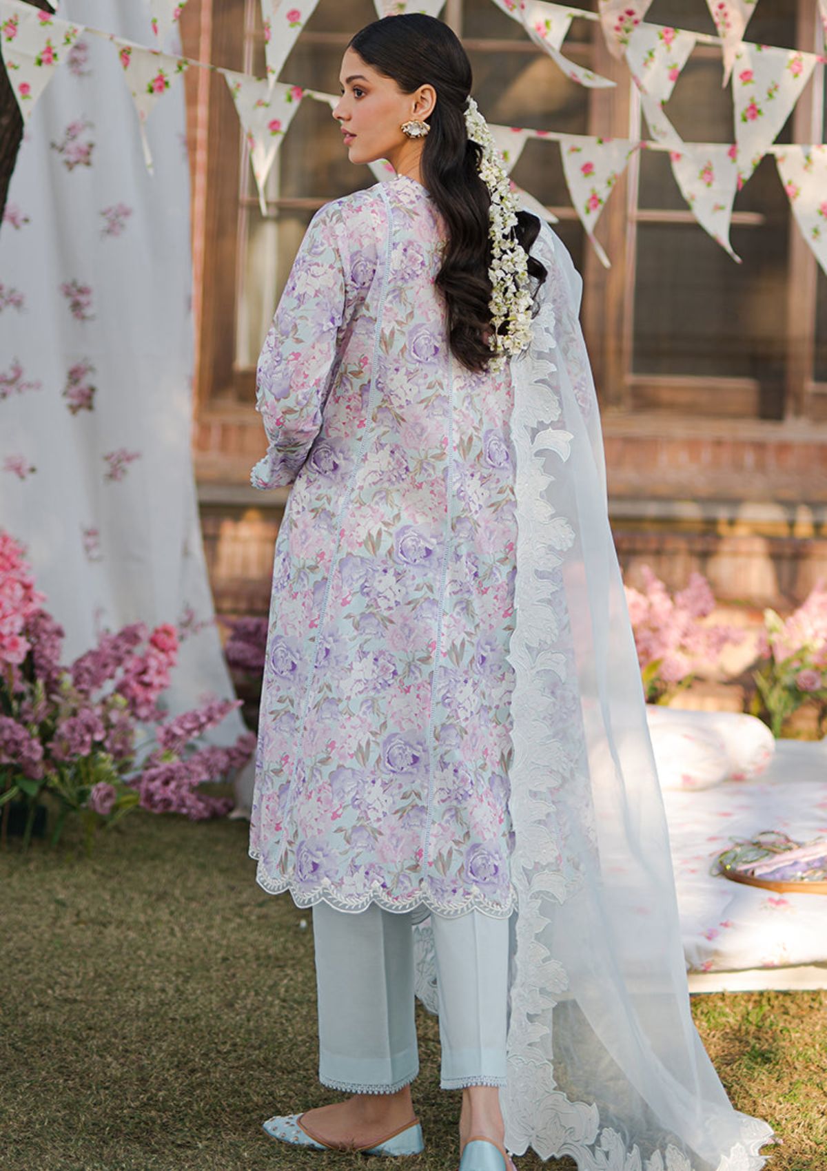 Lawn Collection - Cross Stitch - EidÃÂÃÂ LawnÃÂÃÂ - CEL24#24 - TENDER BREEZE