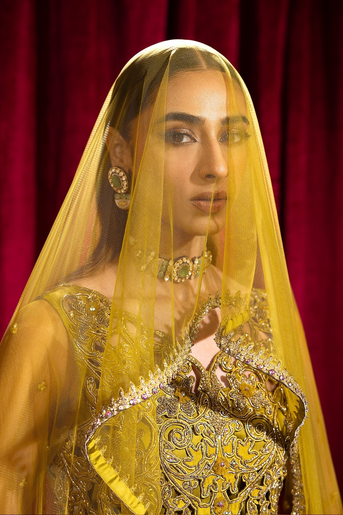 Mina Kashif | Luxury Pret | Saffron