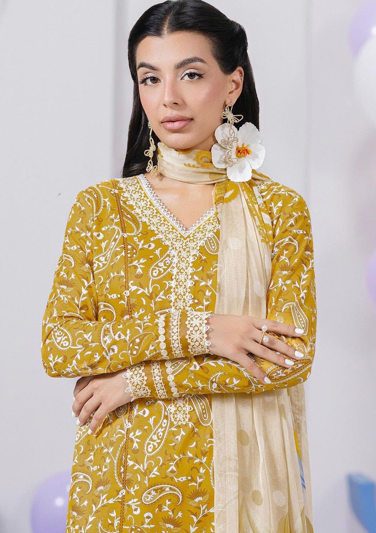 Lawn - Qalamkar - Q Prints 25 - Vol II - QLM#10-B