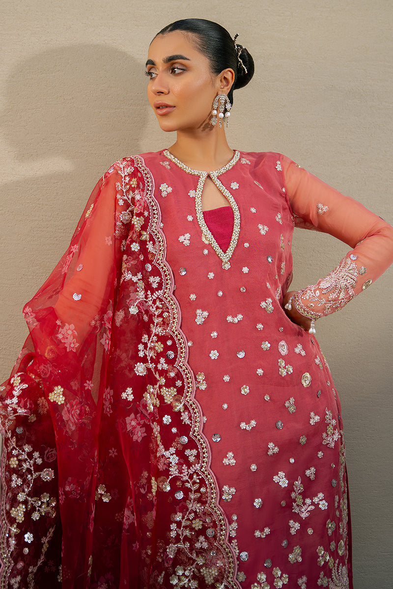 Cross Stitch | Wedding Collection 24 | CRIMSON FIRE - Official Cross Stitch - Agha Fabrics UK