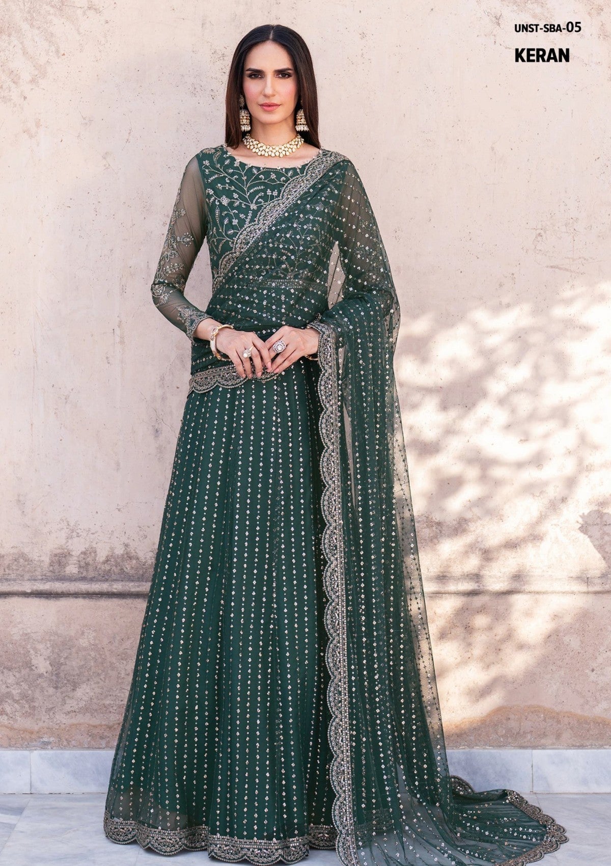 Formals - Zarif - Sahiba - Unstitched 25 - SBA#05 - KERAN