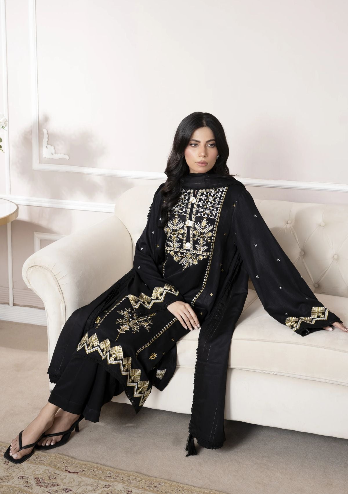 Winter Collection - Keysha - Herringbone Volume 01 - KS-H24-08 - Official Keysha - Agha Fabrics UK