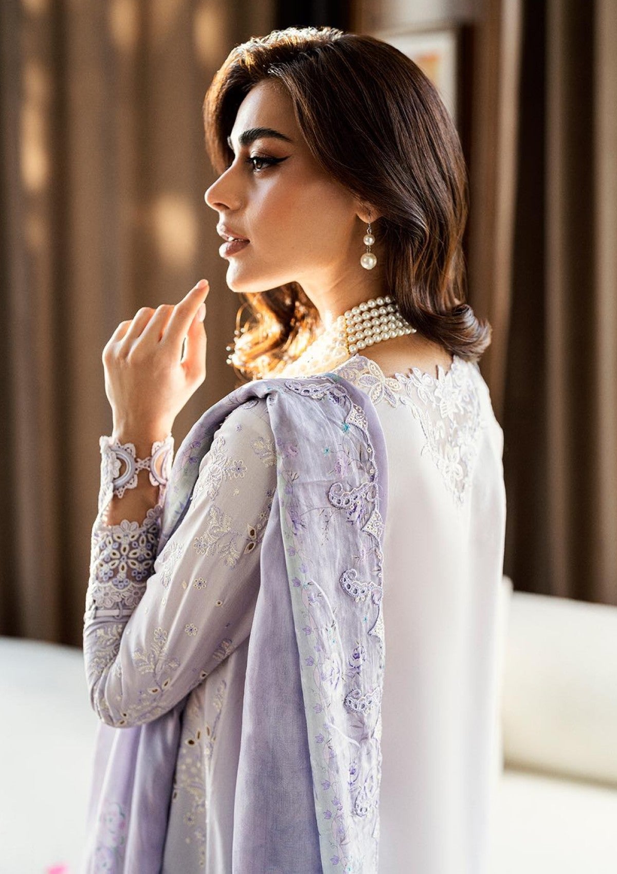 Lawn - Qalamkar - Chikankari - Eid Edit 25 - CS#03 - ALAILA