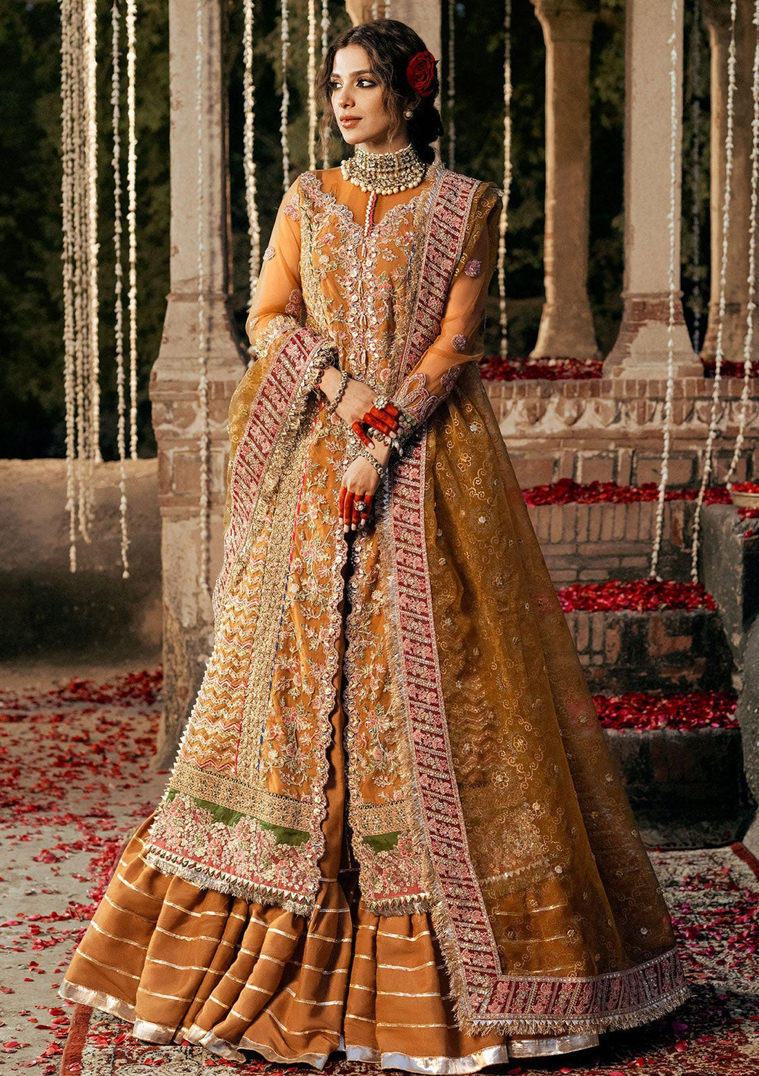 Formal Collection - Maryam Hussain - Gulaab 24 - SANDLI - Official Maryam Hussain - Agha Fabrics UK