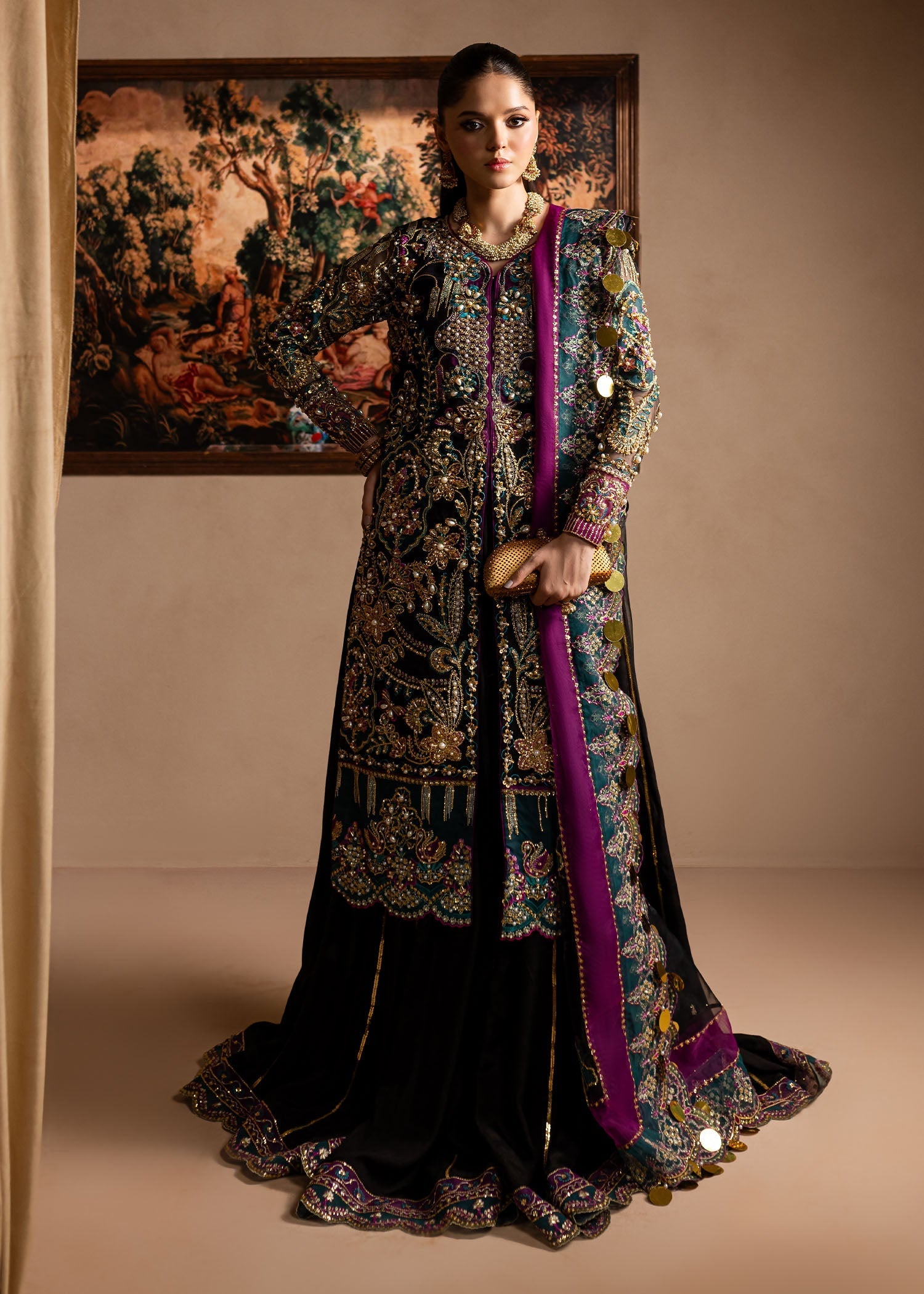 Maria Osama Khan | Lamhay Wedding Festive | Zumar - Official Maria Osama Khan - Agha Fabrics UK