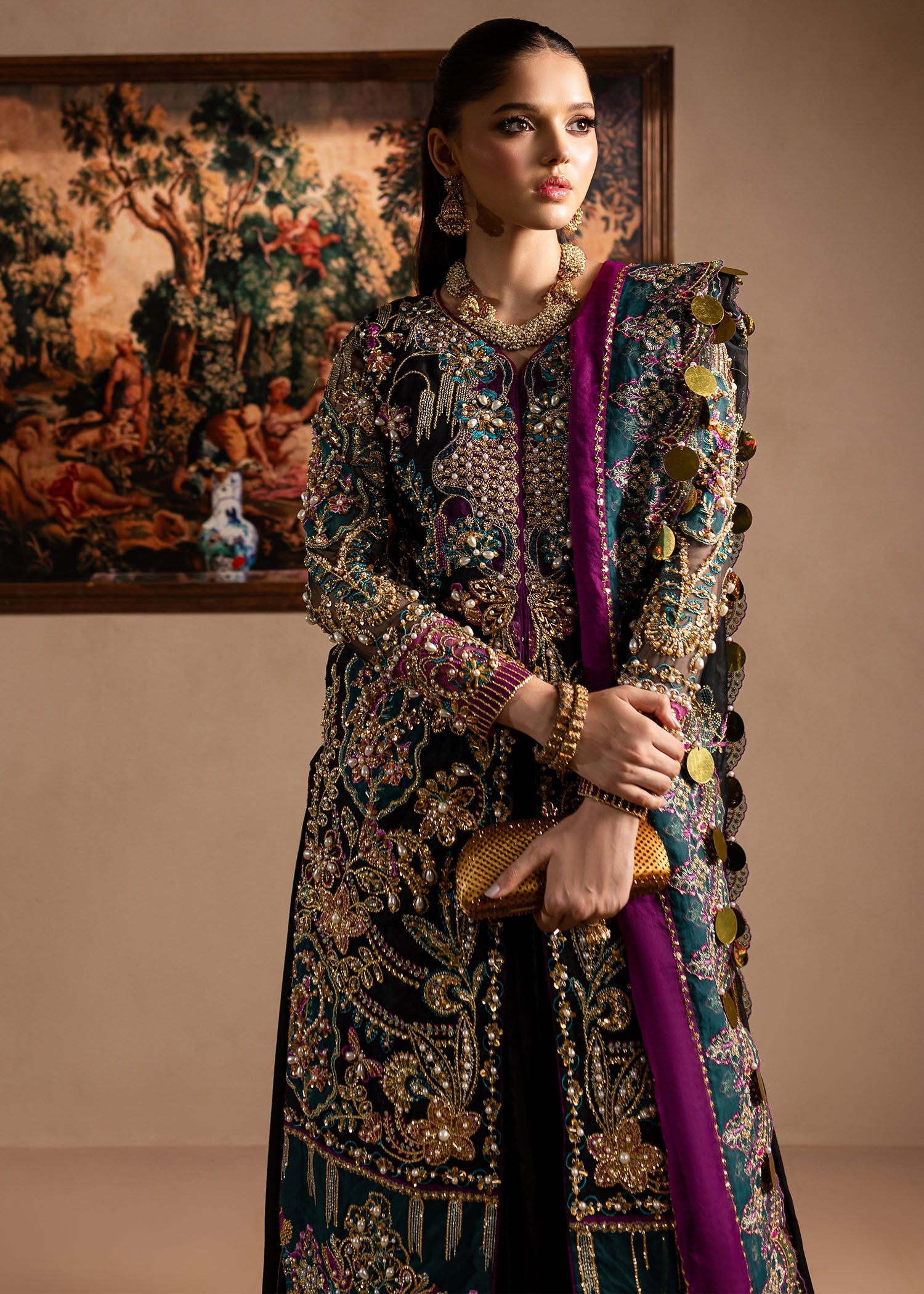Maria Osama Khan | Lamhay Wedding Festive | Zumar - Official Maria Osama Khan - Agha Fabrics UK