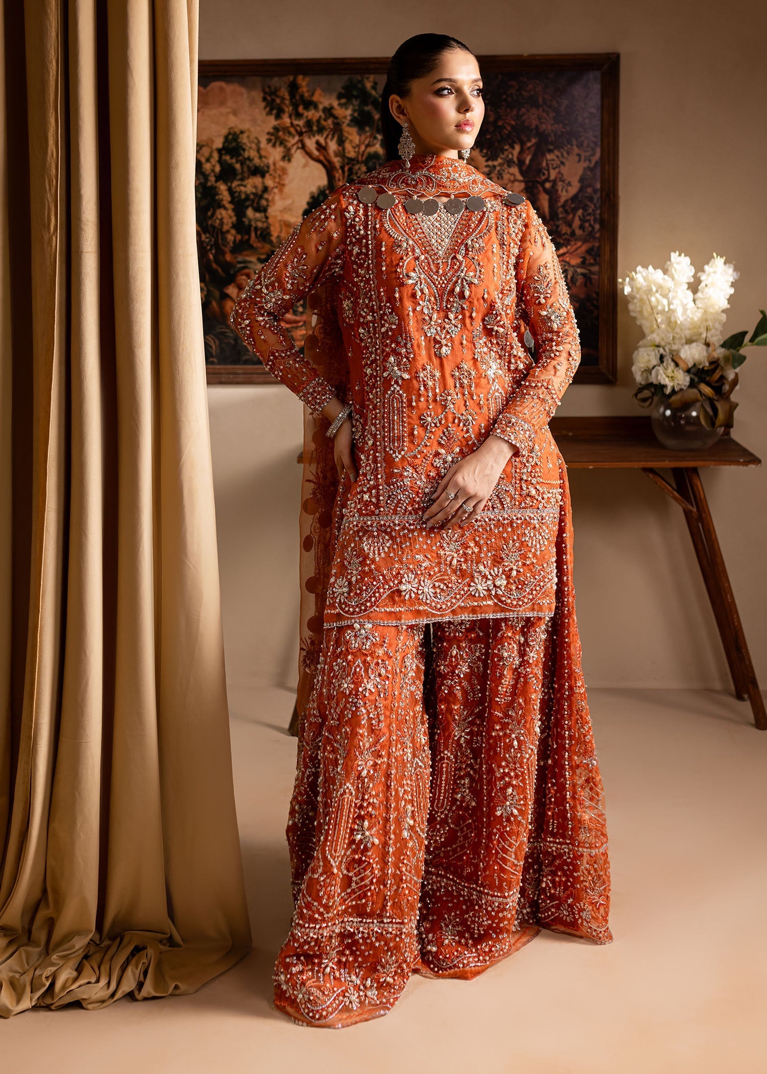 Maria Osama Khan | Lamhay Wedding Festive | Gulnaar - Official Maria Osama Khan - Agha Fabrics UK