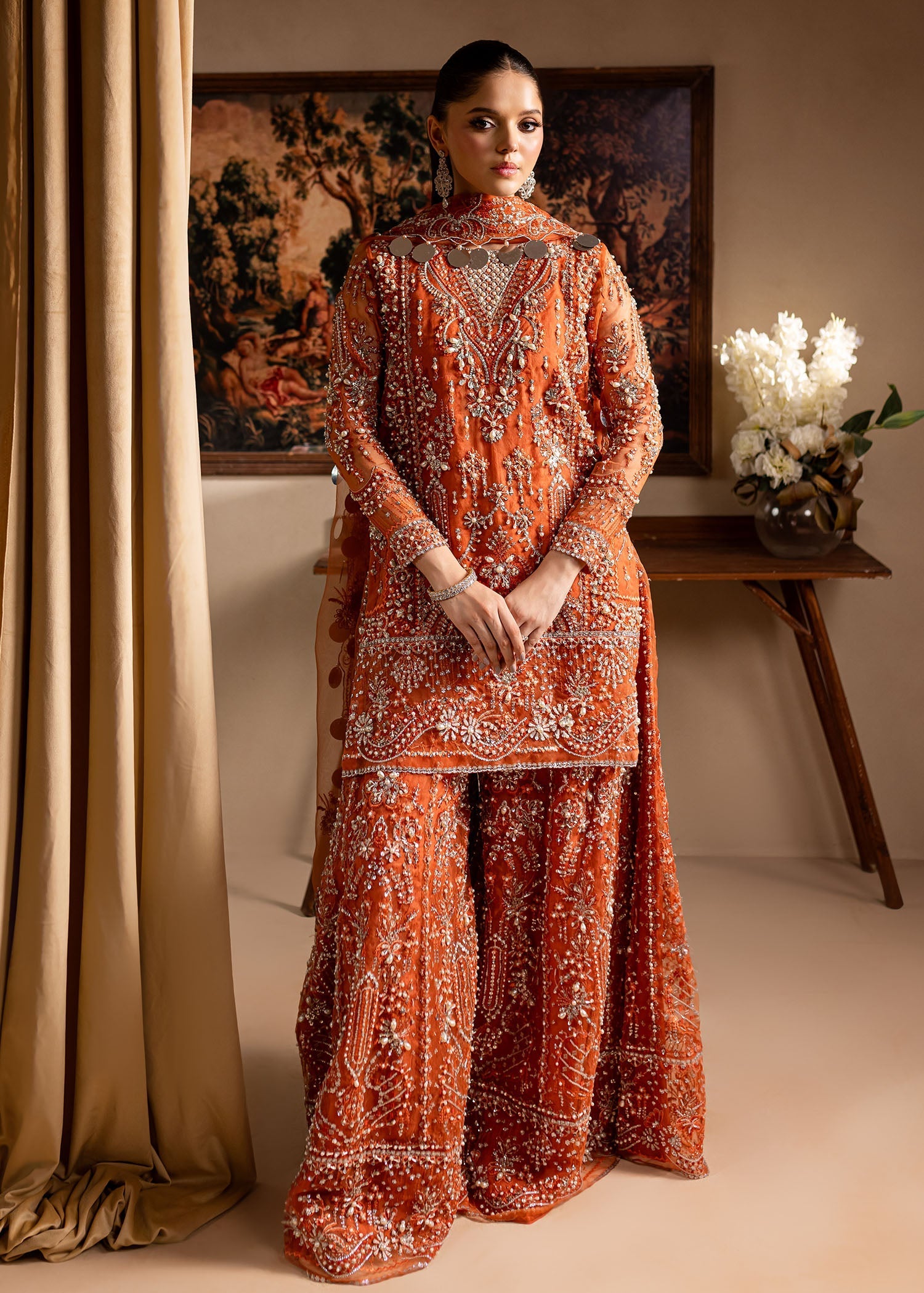 Maria Osama Khan | Lamhay Wedding Festive | Gulnaar - Official Maria Osama Khan - Agha Fabrics UK