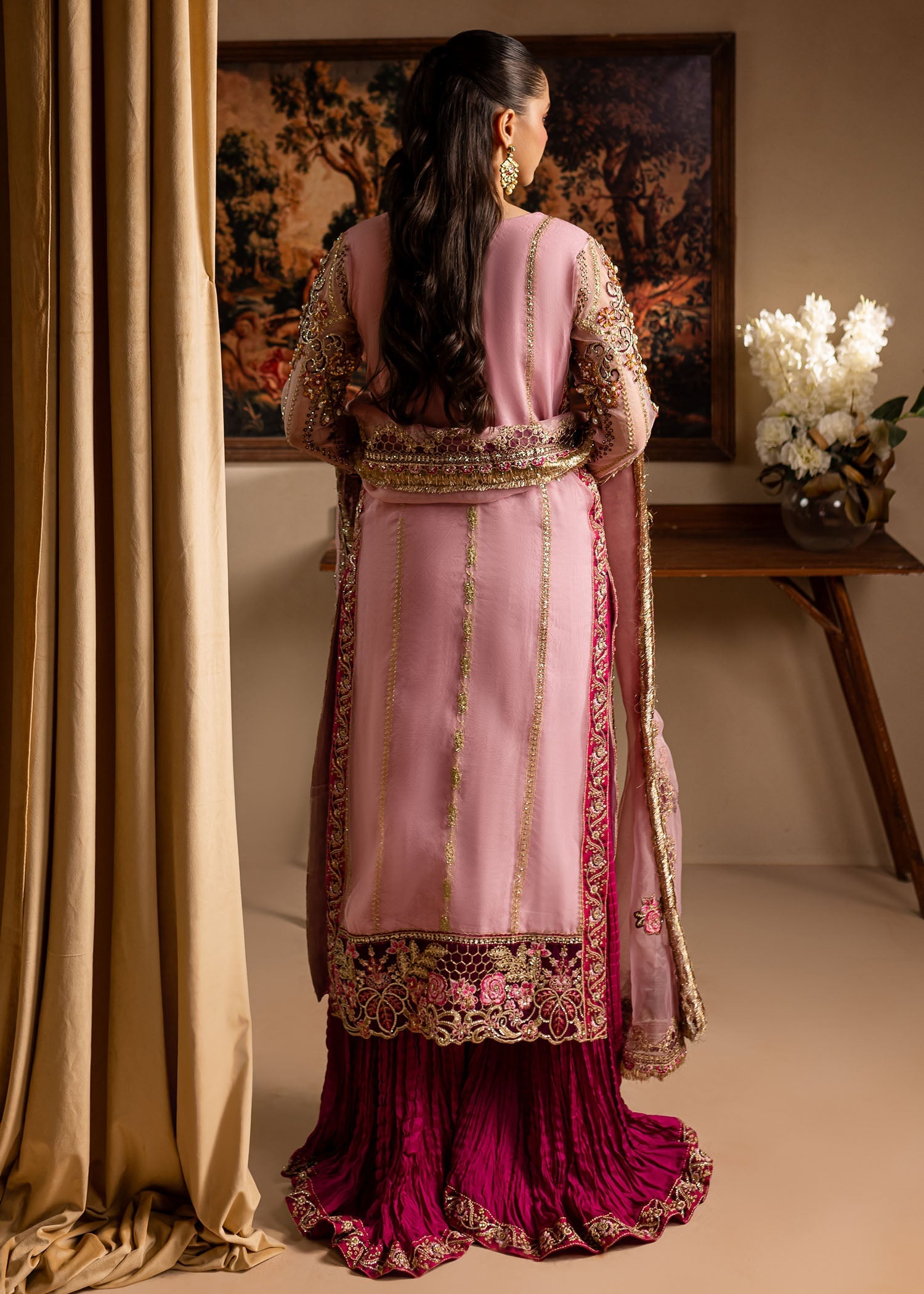 Maria Osama Khan | Lamhay Wedding Festive | Zarmina - Official Maria Osama Khan - Agha Fabrics UK