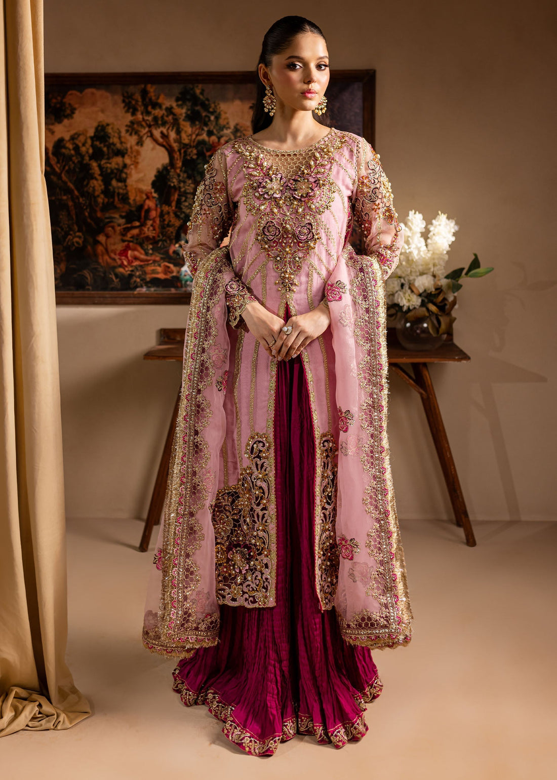 Maria Osama Khan | Lamhay Wedding Festive | Zarmina - Official Maria Osama Khan - Agha Fabrics UK