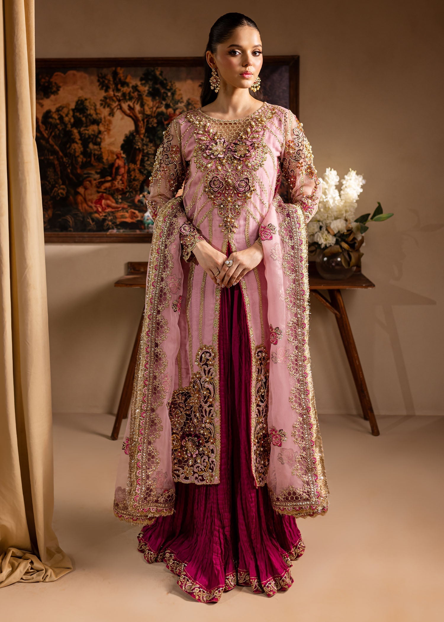 Maria Osama Khan | Lamhay Wedding Festive | Zarmina - Official Maria Osama Khan - Agha Fabrics UK