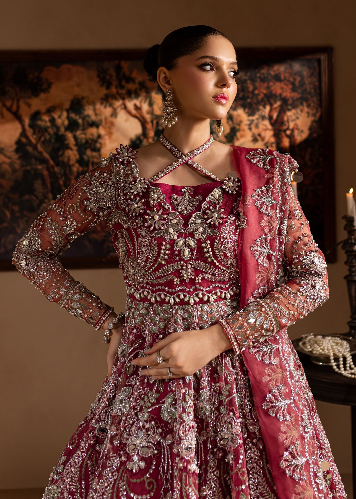 Maria Osama Khan | Lamhay Wedding Festive | Nayab - Official Maria Osama Khan - Agha Fabrics UK