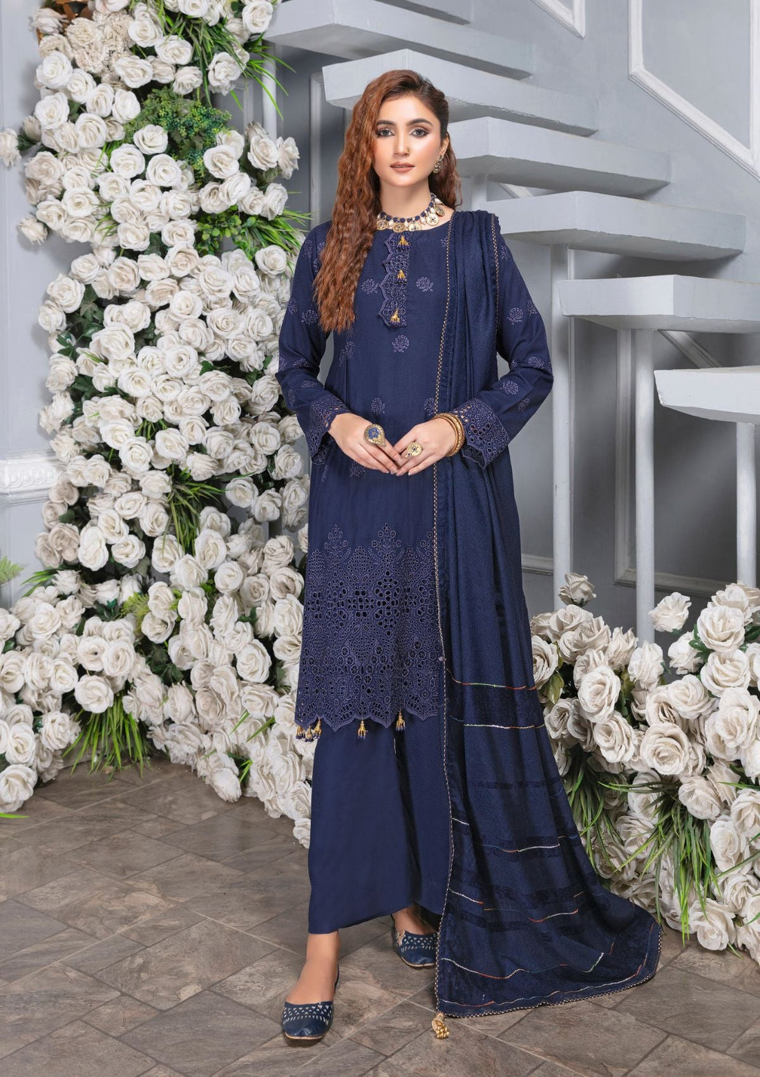 Winter Collection - Mah'e Rooh - Barbeena - BB#5504 - Official Mah'e Rooh - Agha Fabrics UK