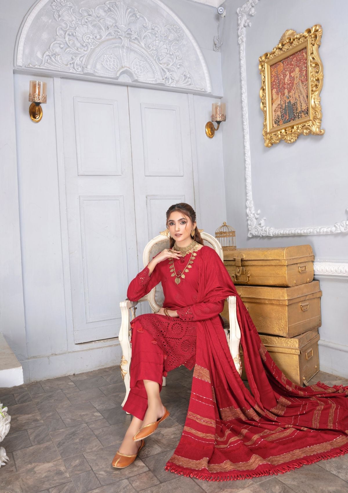 Winter Collection - Mah'e Rooh - Barbeena - BB#5502 - Official Mah'e Rooh - Agha Fabrics UK