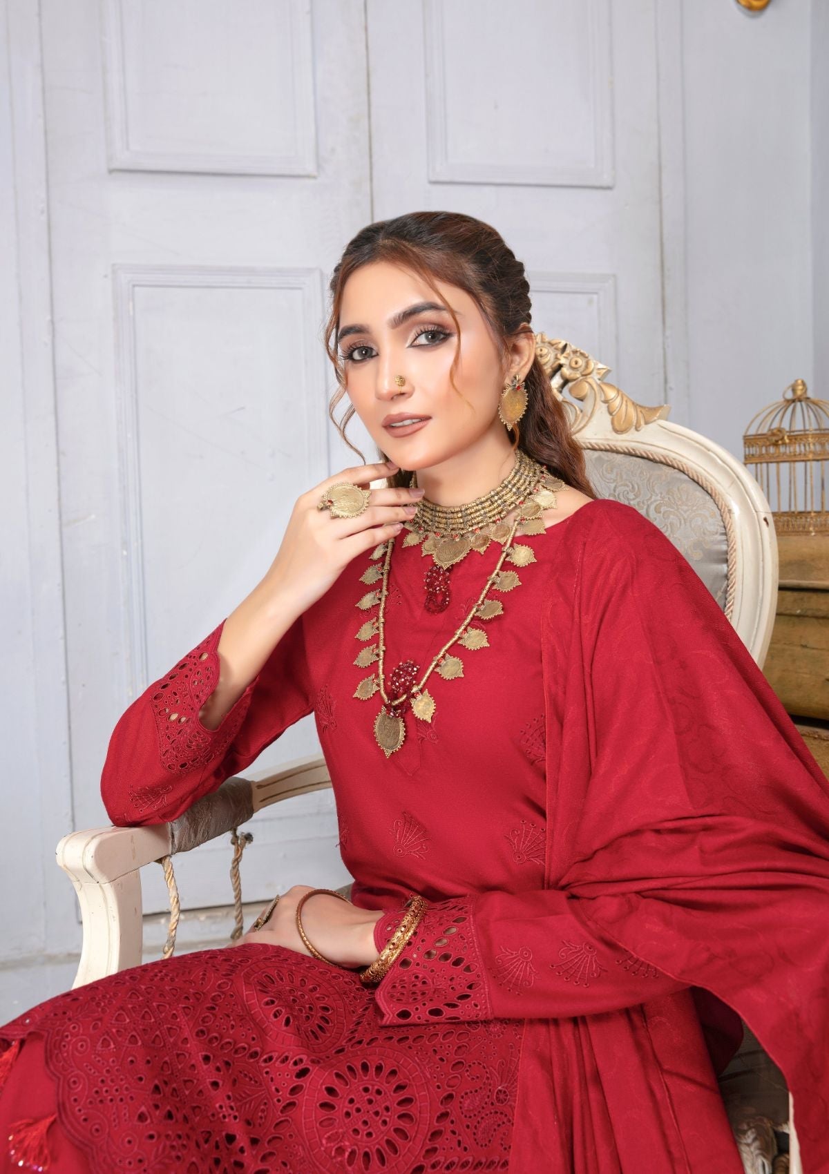 Winter Collection - Mah'e Rooh - Barbeena - BB#5502 - Official Mah'e Rooh - Agha Fabrics UK