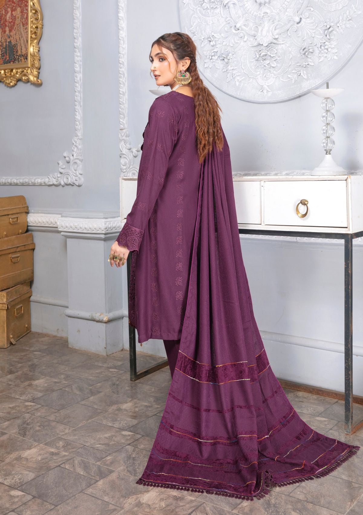 Winter Collection - Mah'e Rooh - Barbeena - BB#5501 - Official Mah'e Rooh - Agha Fabrics UK