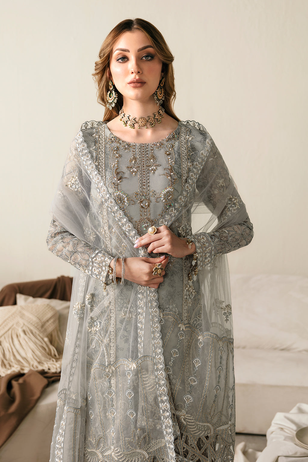 Ramsha | Festive Collection 24 | E-108 - Official Ramsha - Agha Fabrics UK
