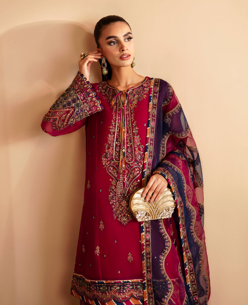 Xenia Formals | Raahi Luxury Formals | MEHKASH - Official Xenia Formals - Agha Fabrics UK