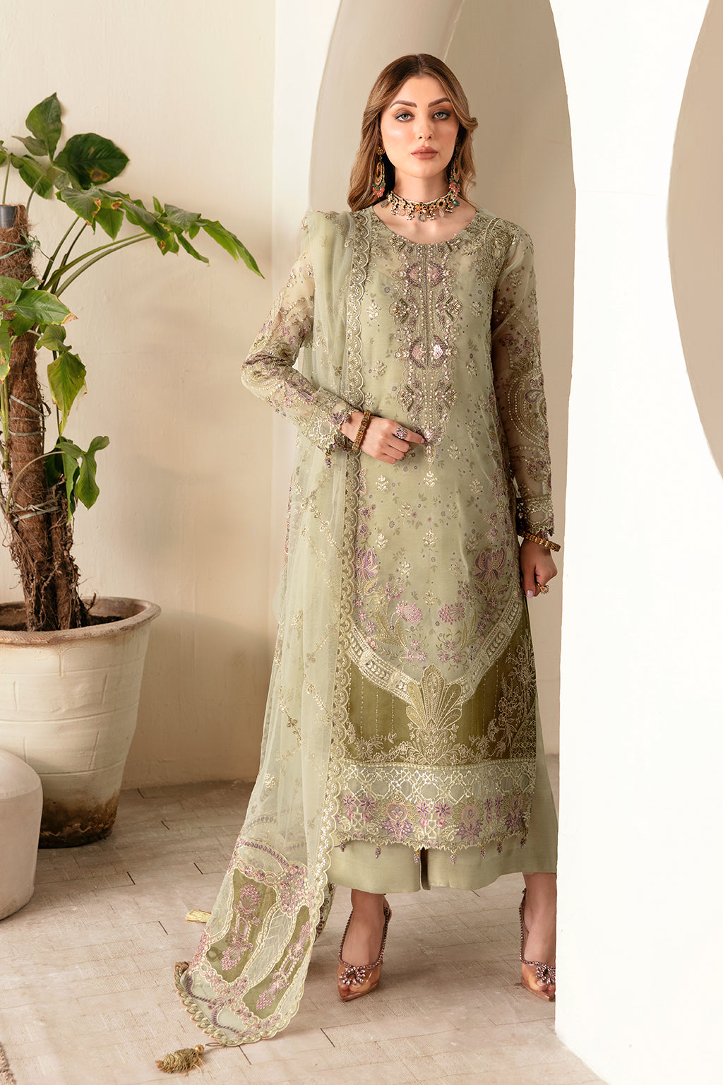 Ramsha | Festive Collection 24 | E-102 - Official Ramsha - Agha Fabrics UK
