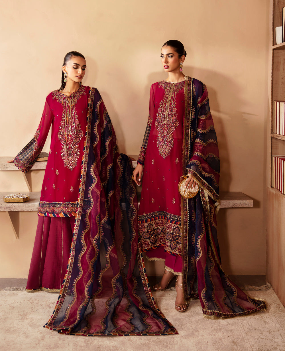 Xenia Formals | Raahi Luxury Formals | MEHKASH - Official Xenia Formals - Agha Fabrics UK