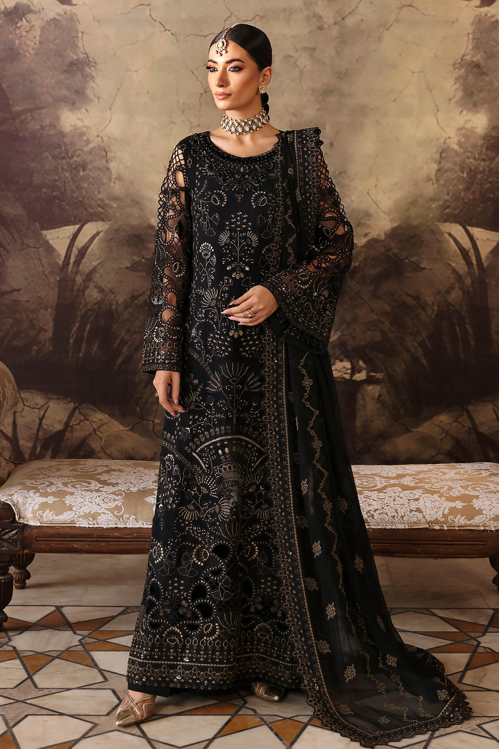 Flossie | Mehak Luxury Formals | FE-806 (A) - Official Flossie - Agha Fabrics UK
