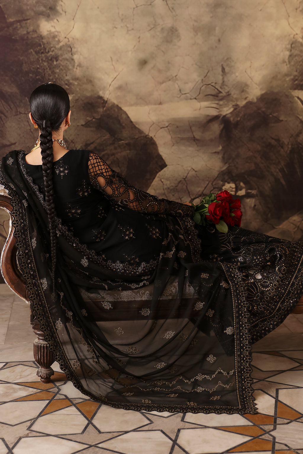 Flossie | Mehak Luxury Formals | FE-806 (A) - Official Flossie - Agha Fabrics UK