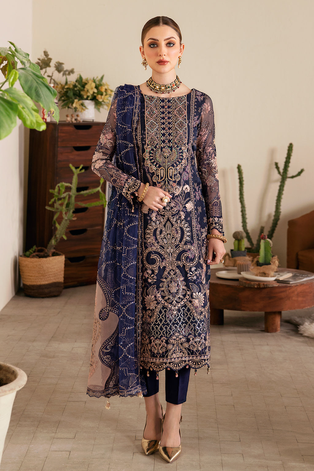 Ramsha | Festive Collection 24 | E-101 - Official Ramsha - Agha Fabrics UK