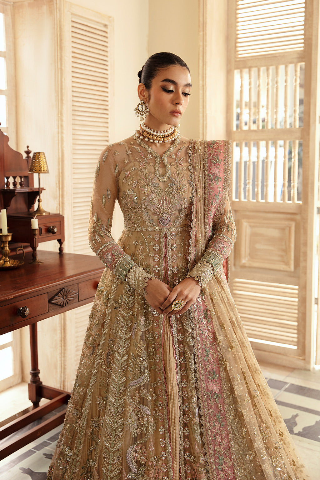 Soraya | Lumene Festive | IRINA -  Soraya Bridal -  Agha Fabrics