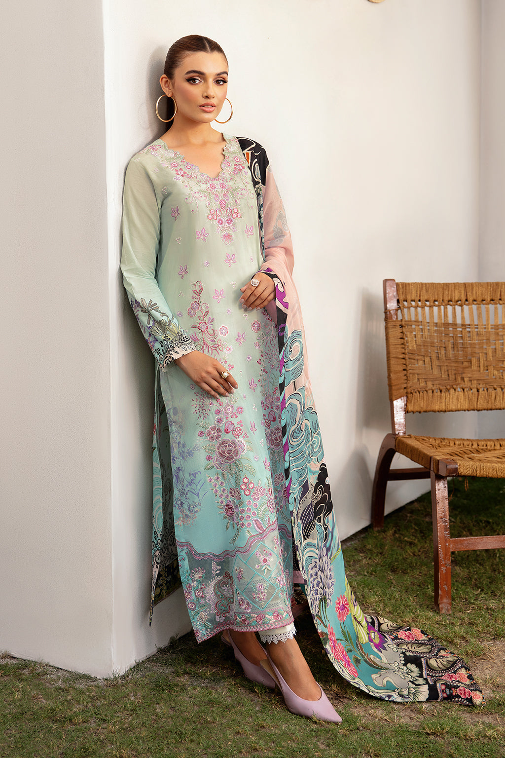Ramsha | Luxury Lawn 24 | L-1206