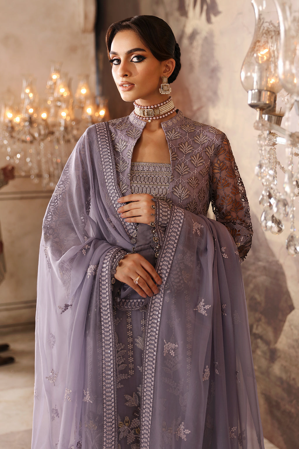 Flossie | Mehak Luxury Formals | FE-805 (A) - Official Flossie - Agha Fabrics UK
