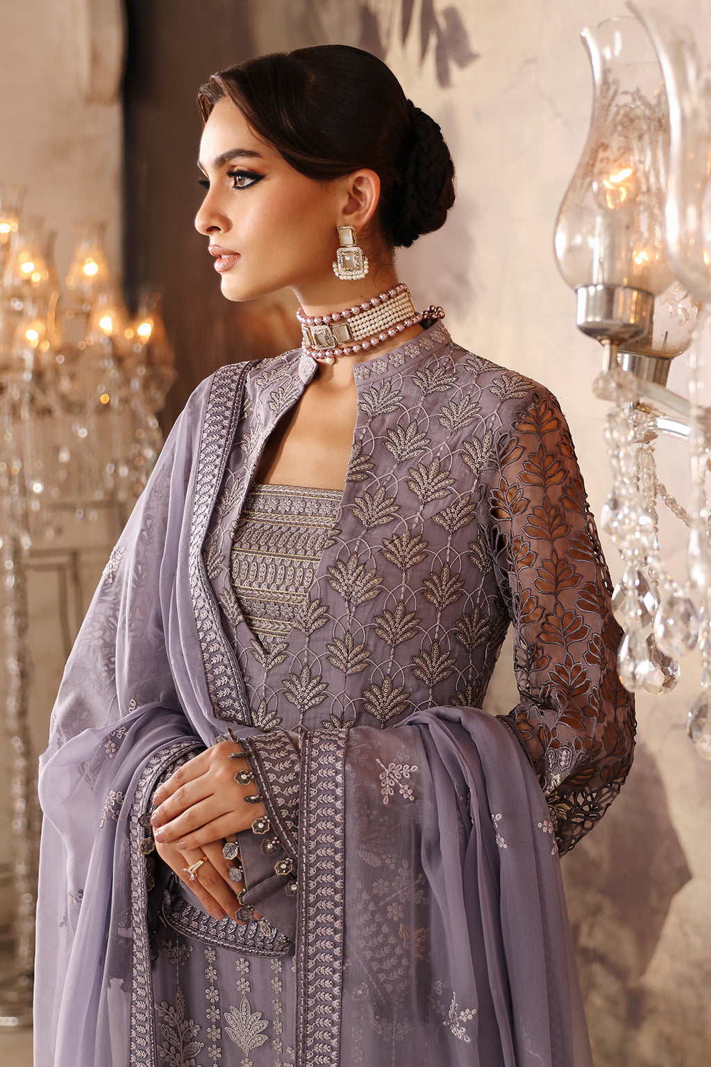 Flossie | Mehak Luxury Formals | FE-805 (A) - Official Flossie - Agha Fabrics UK