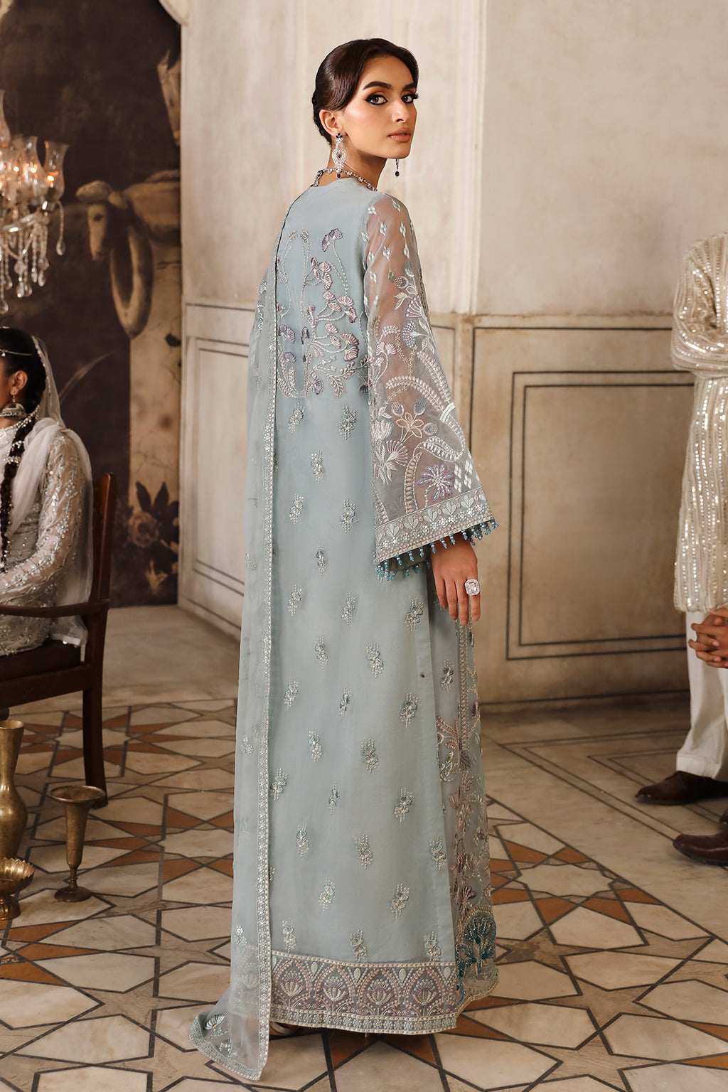 Flossie | Mehak Luxury Formals | FE-807 (A) - Official Flossie - Agha Fabrics UK