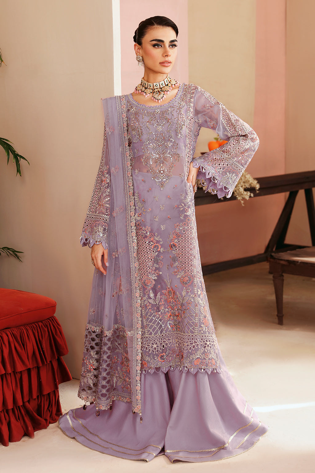 Ramsha | Festive Collection 24 | E-201 - Official Ramsha - Agha Fabrics UK