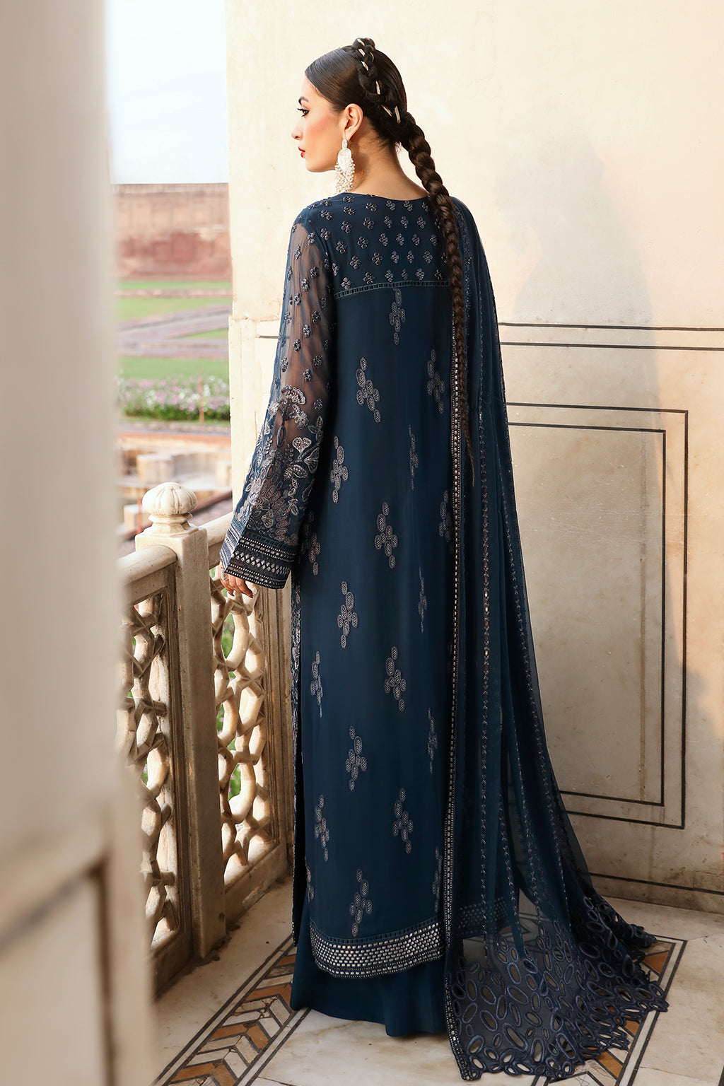 Flossie | Mehak Luxury Formals | FE-802 (B) - Official Flossie - Agha Fabrics UK
