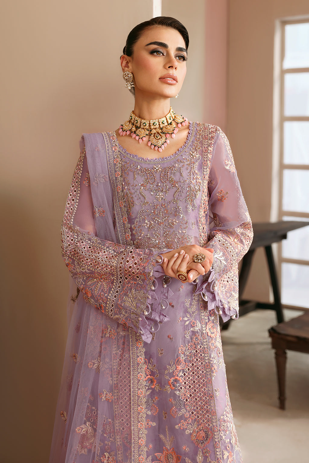 Ramsha | Festive Collection 24 | E-201 - Official Ramsha - Agha Fabrics UK