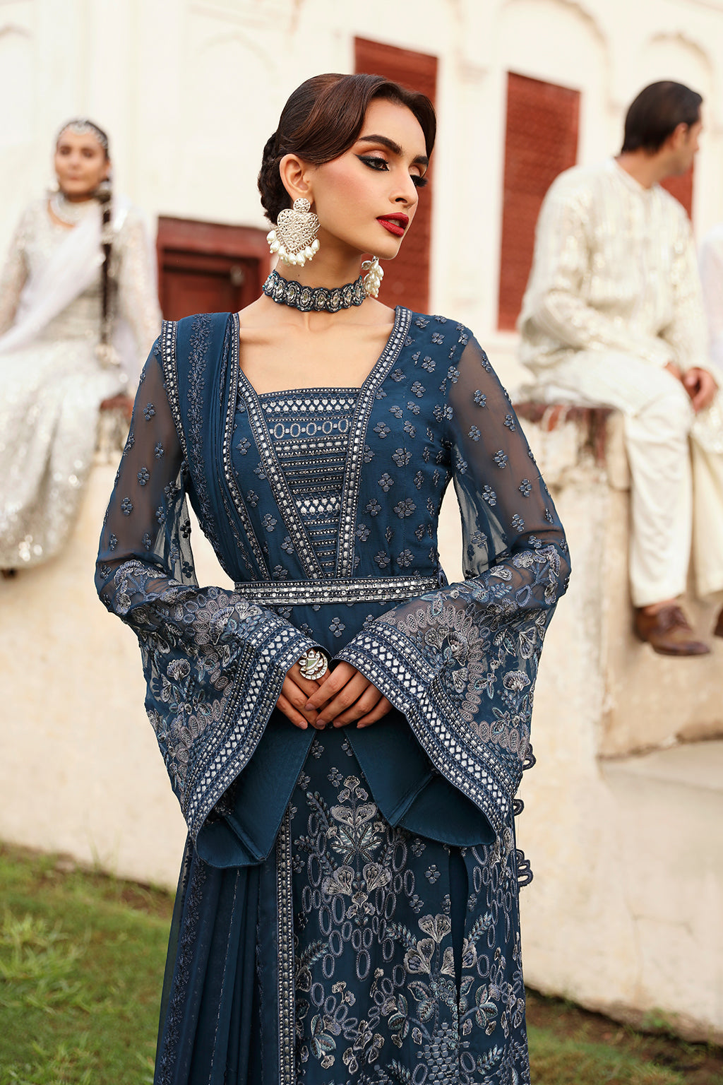 Flossie | Mehak Luxury Formals | FE-802 (A) - Official Flossie - Agha Fabrics UK