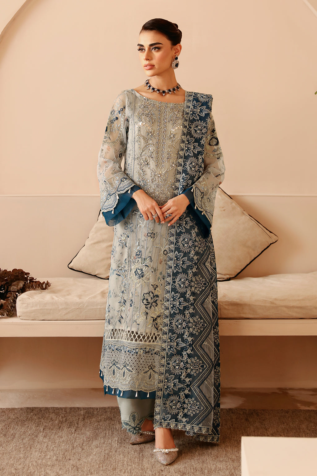 Ramsha | Festive Collection 24 | E-207 - Official Ramsha - Agha Fabrics UK
