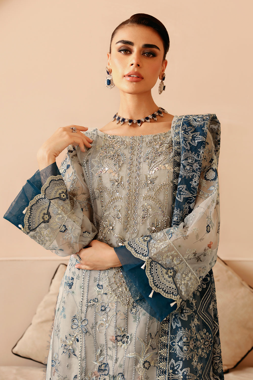 Ramsha | Festive Collection 24 | E-207 - Official Ramsha - Agha Fabrics UK