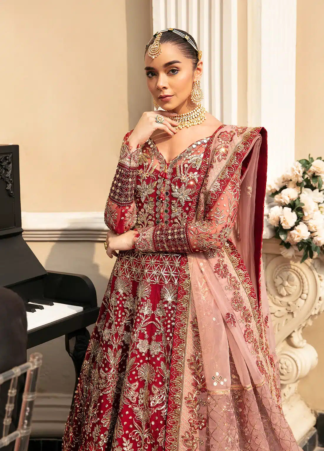 Gulaal | Wedding Collection 23 | ZIVA (GL-WU-23V1-02) - Official Gulaal - Agha Fabrics UK
