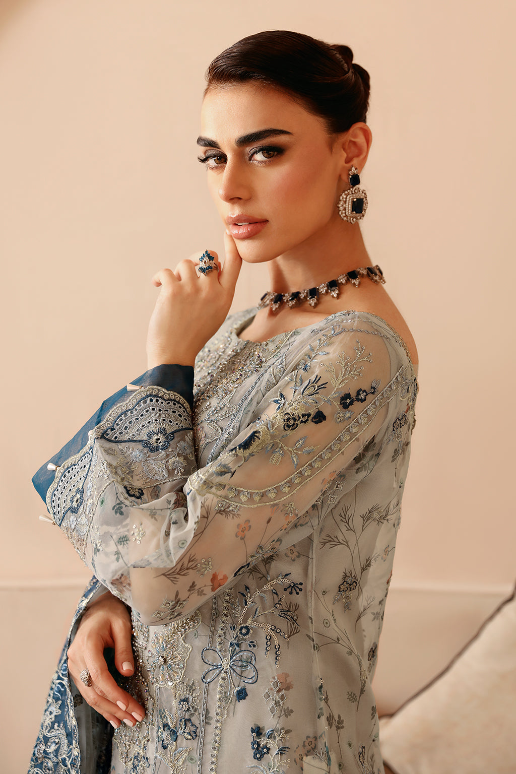 Ramsha | Festive Collection 24 | E-207 - Official Ramsha - Agha Fabrics UK