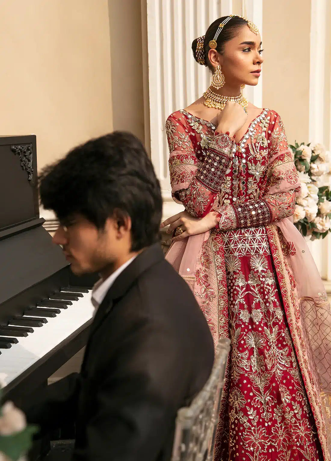 Gulaal | Wedding Collection 23 | ZIVA (GL-WU-23V1-02) - Official Gulaal - Agha Fabrics UK