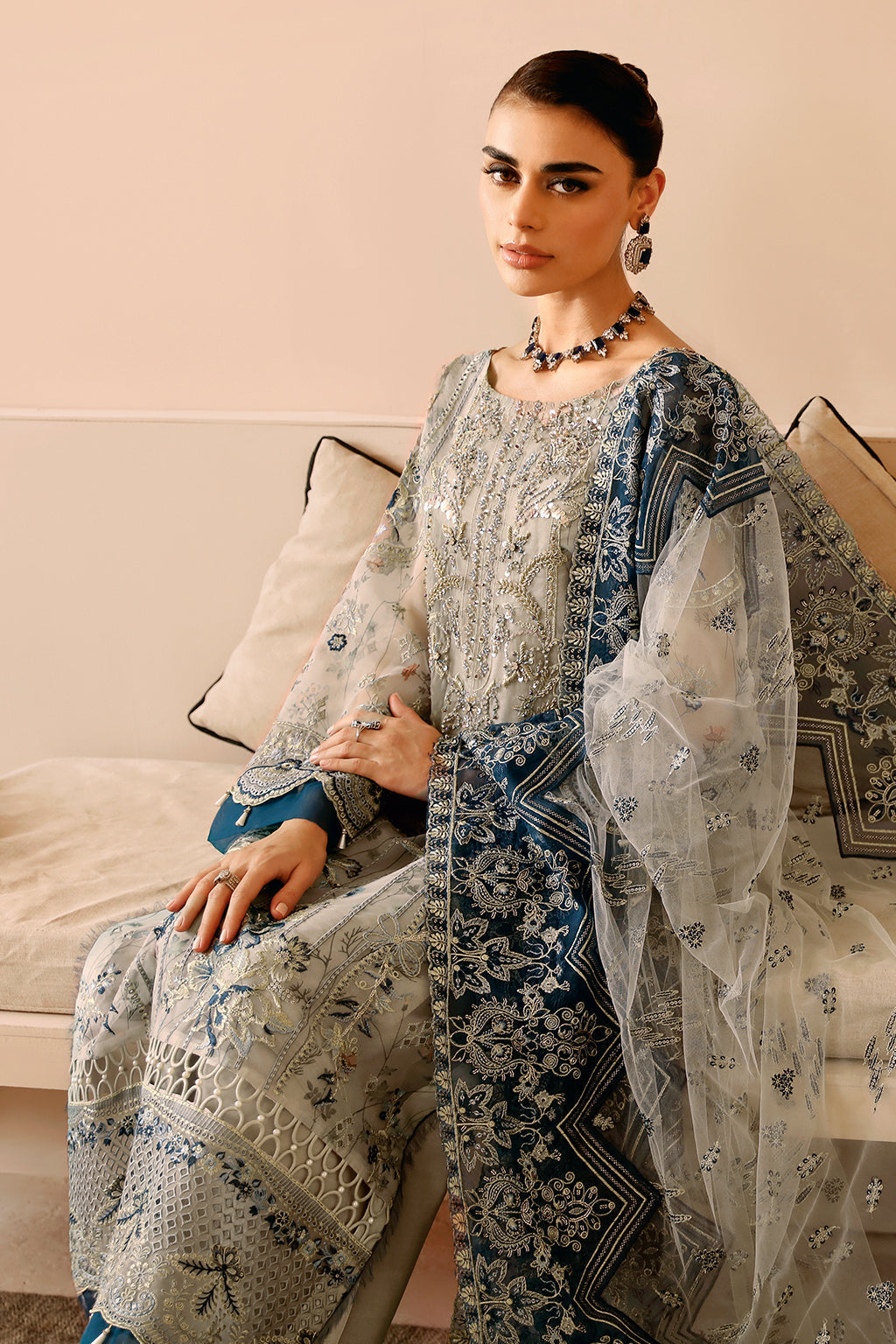 Ramsha | Festive Collection 24 | E-207 - Official Ramsha - Agha Fabrics UK