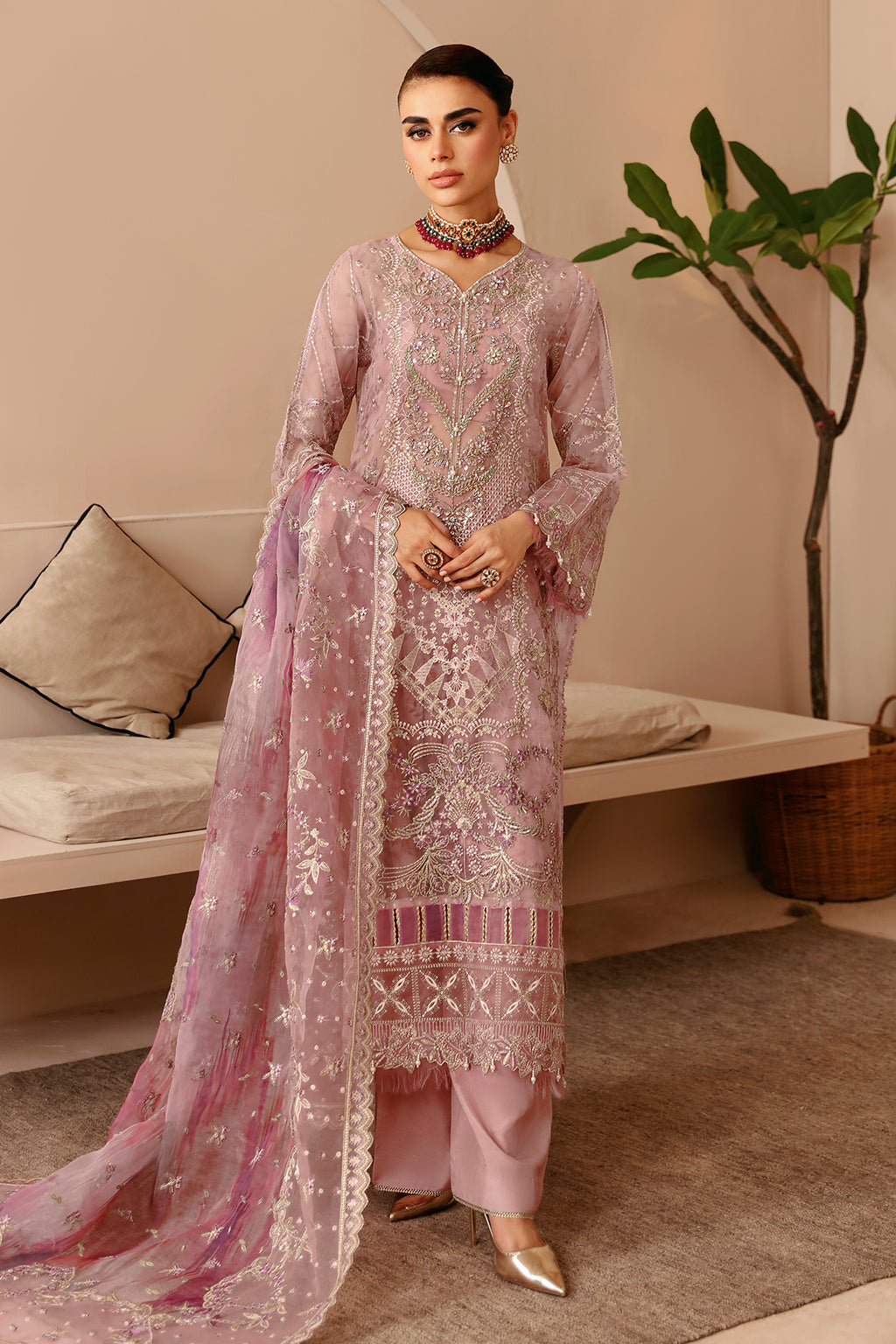 Ramsha | Festive Collection 24 | E-206 - Official Ramsha - Agha Fabrics UK