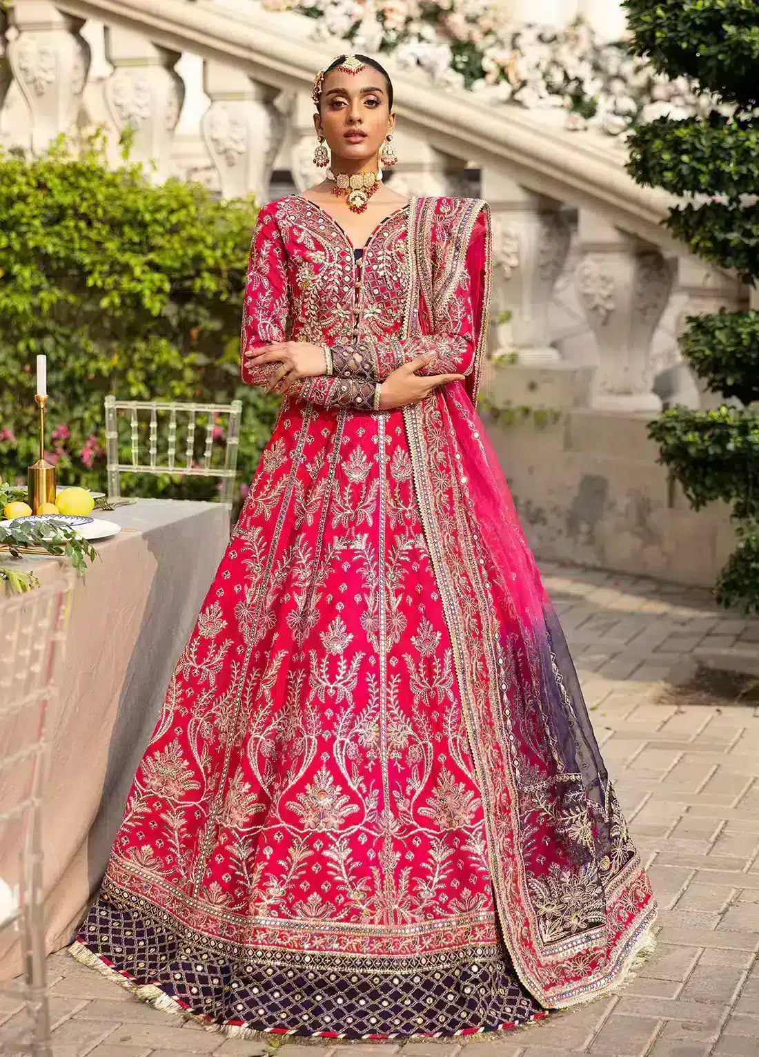 Gulaal | Wedding Collection 23 | NUHA (GL-WU-23V1-08) - Official Gulaal - Agha Fabrics UK