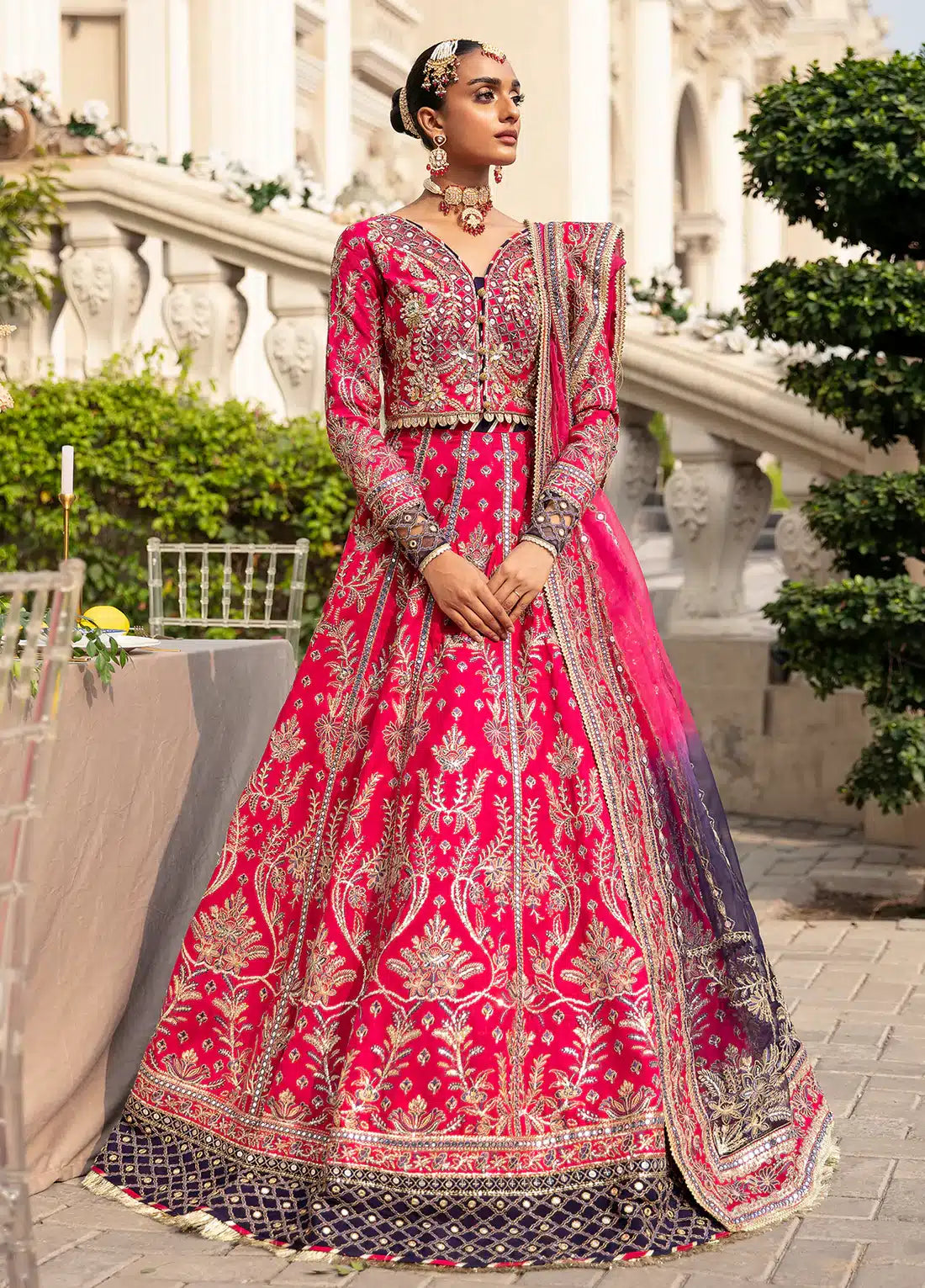 Gulaal | Wedding Collection 23 | NUHA (GL-WU-23V1-08) - Official Gulaal - Agha Fabrics UK