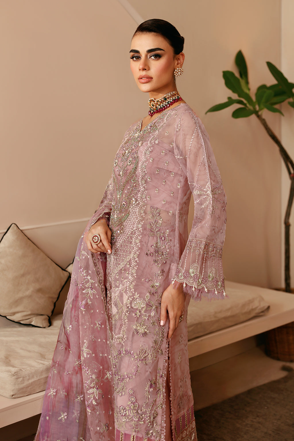 Ramsha | Festive Collection 24 | E-206 - Official Ramsha - Agha Fabrics UK