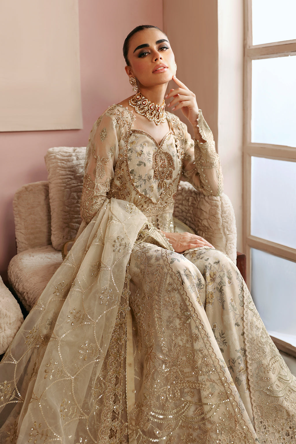 Ramsha | Festive Collection 24 | E-202 - Official Ramsha - Agha Fabrics UK