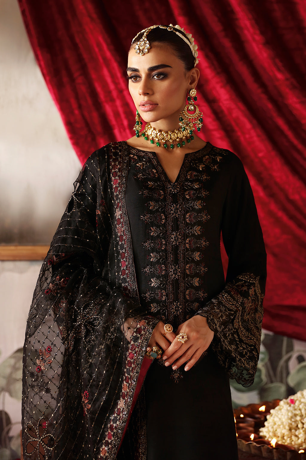 Shagna | Premium Raw Silk | Zareen S-05.