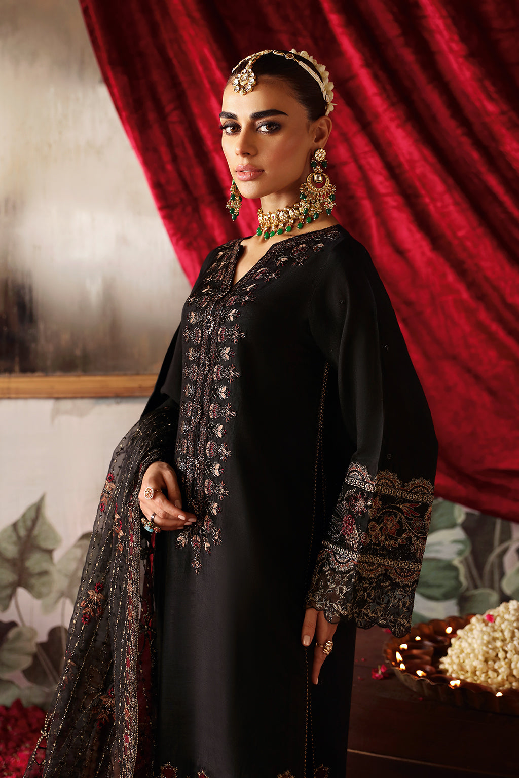 Shagna | Premium Raw Silk | Zareen S-05.