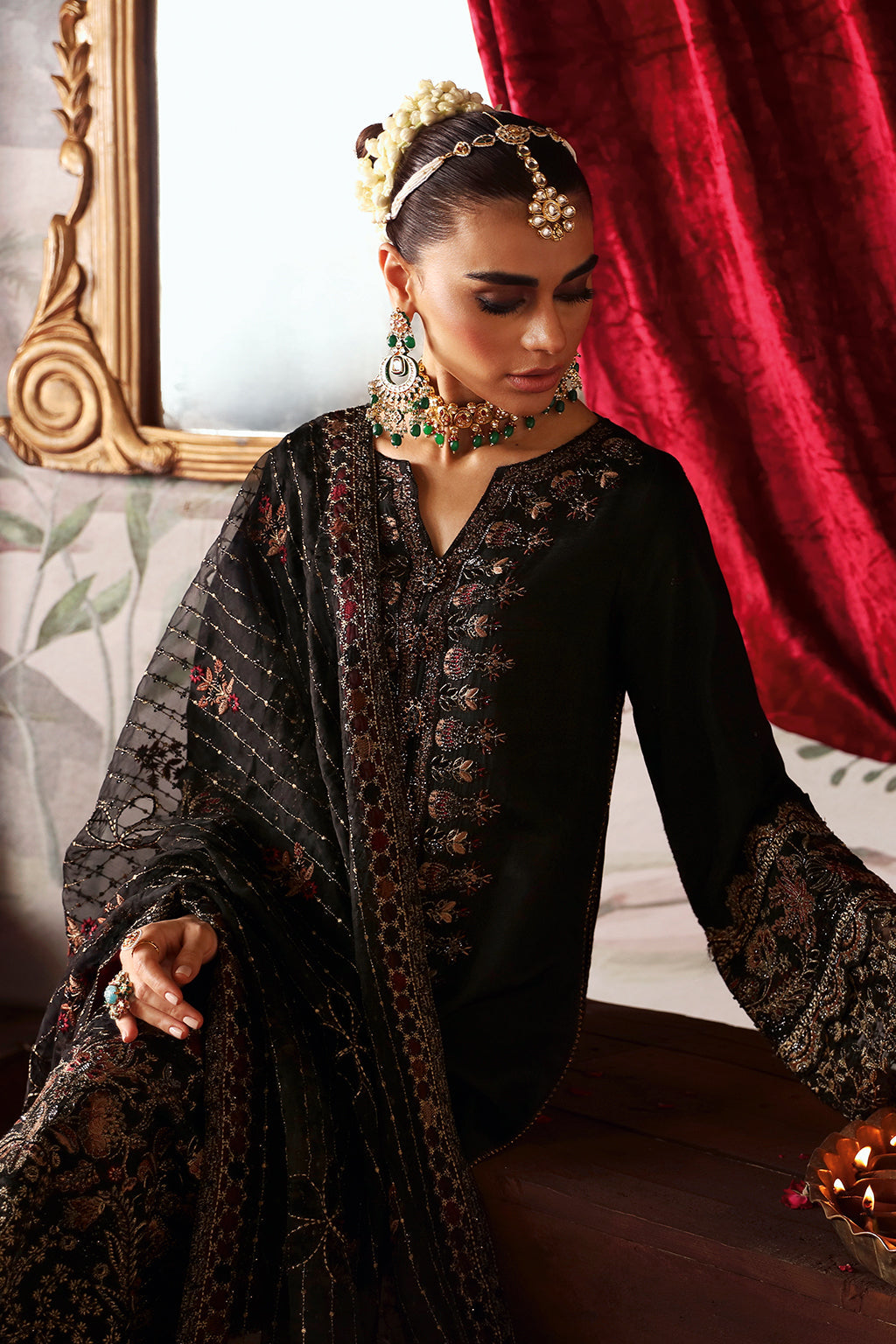 Shagna | Premium Raw Silk | Zareen S-05.